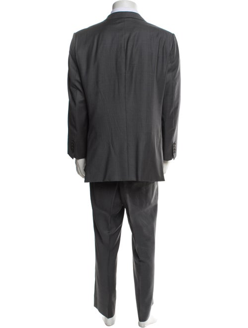 Ermenegildo Zegna Wool Striped Two-Piece Suit Vest