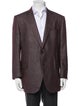 Ermenegildo Zegna Silk Tweed Pattern Blazer