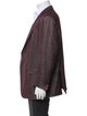 Ermenegildo Zegna Silk Tweed Pattern Blazer