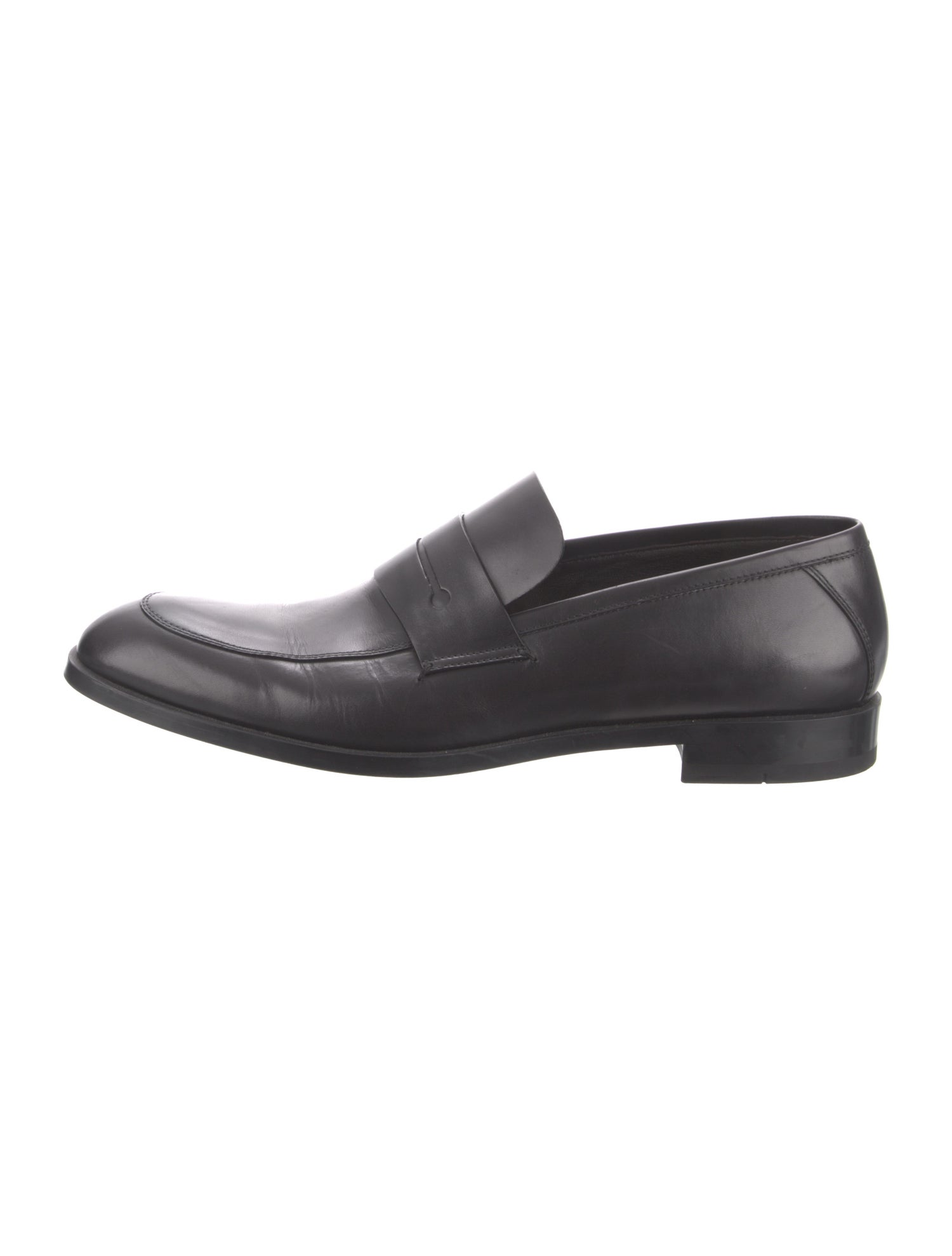 Ermenegildo Zegna Leather Loafers