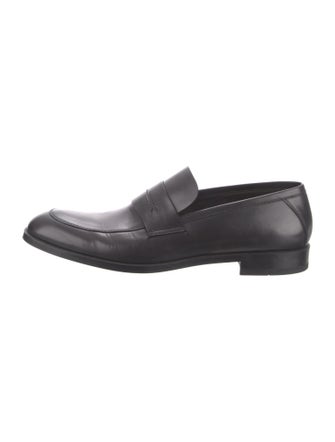 Ermenegildo Zegna Leather Loafers