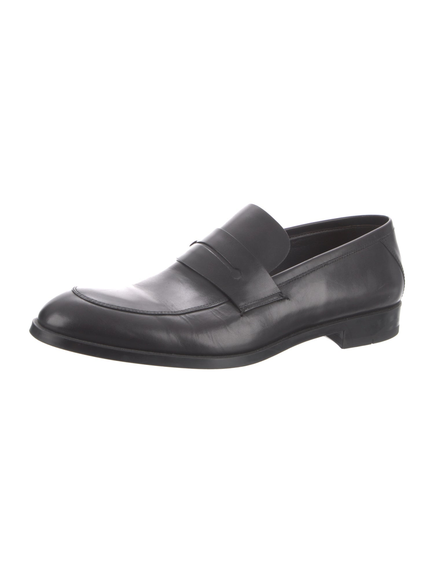 Ermenegildo Zegna Leather Loafers