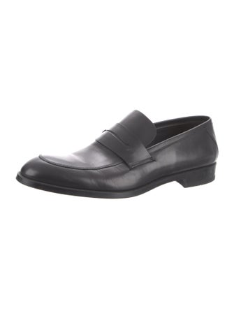 Ermenegildo Zegna Leather Loafers