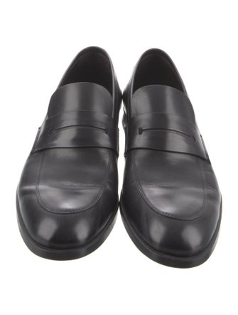 Ermenegildo Zegna Leather Loafers