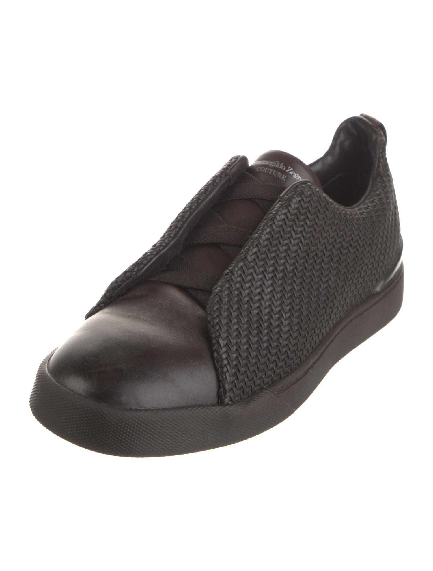 Ermenegildo Zegna Leather Sneakers