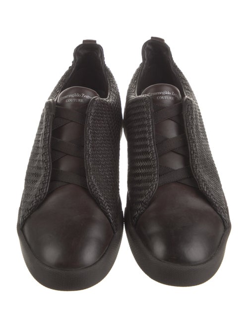 Ermenegildo Zegna Leather Sneakers