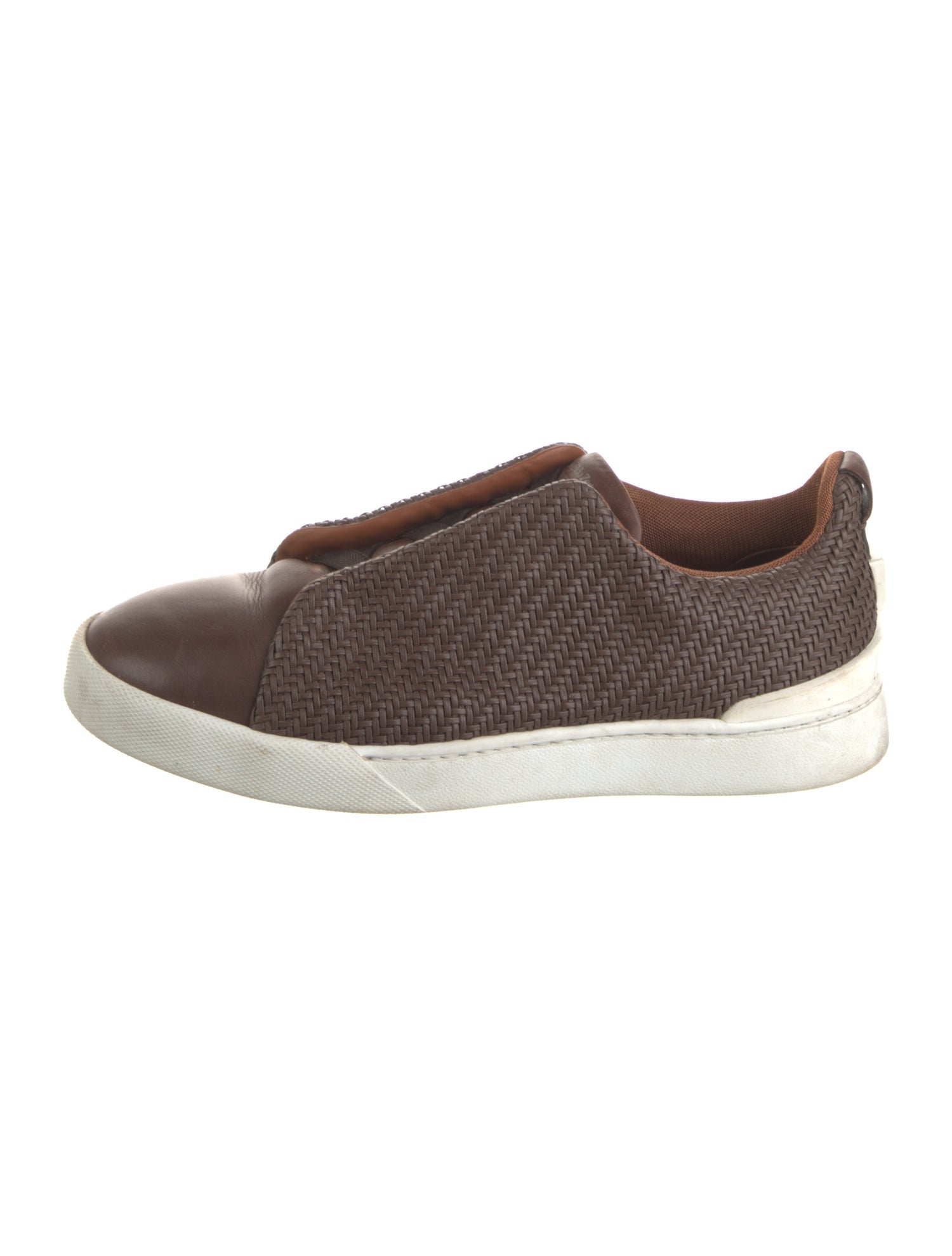 Ermenegildo Zegna Leather Sneakers