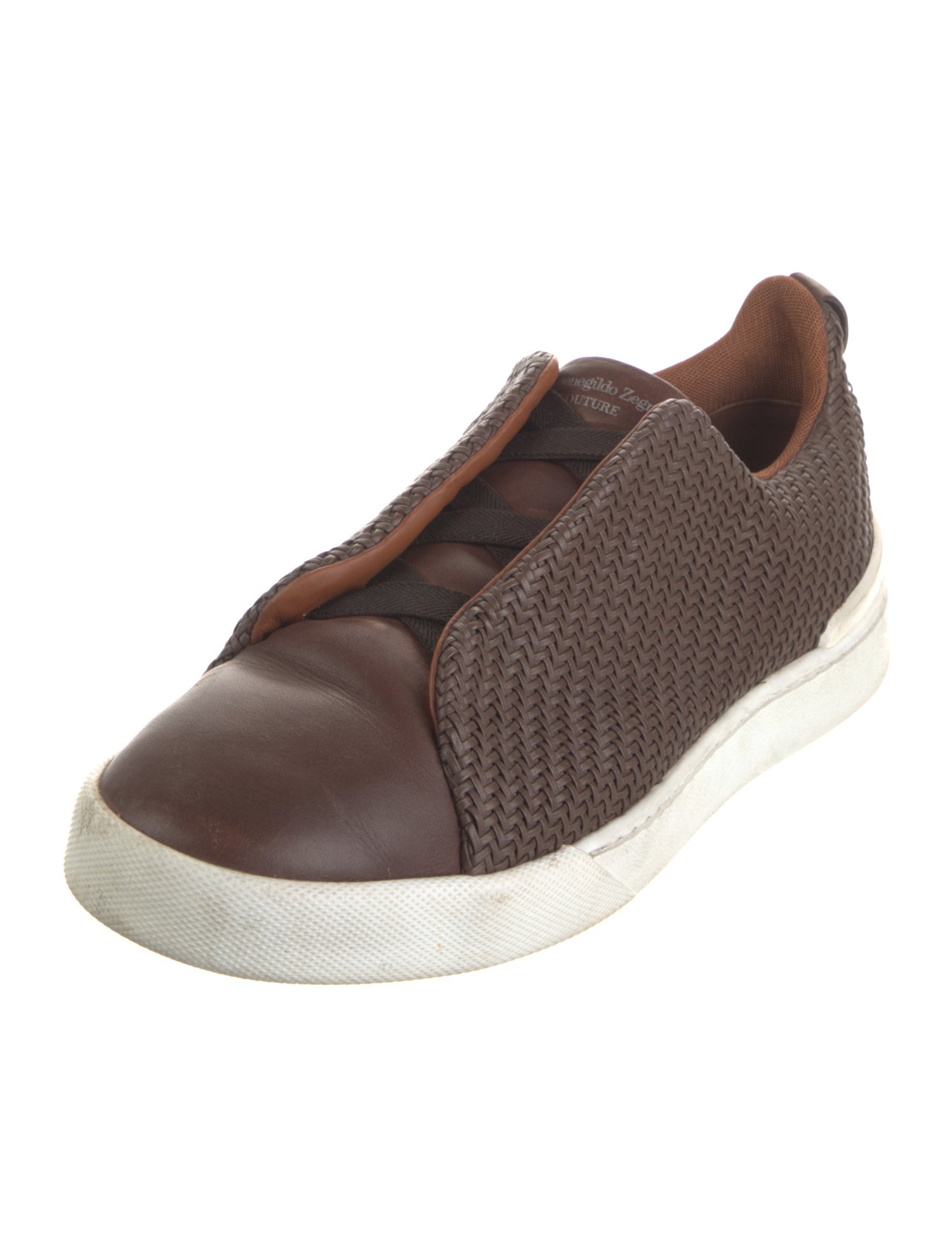 Ermenegildo Zegna Leather Sneakers