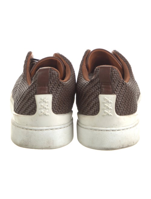 Ermenegildo Zegna Leather Sneakers