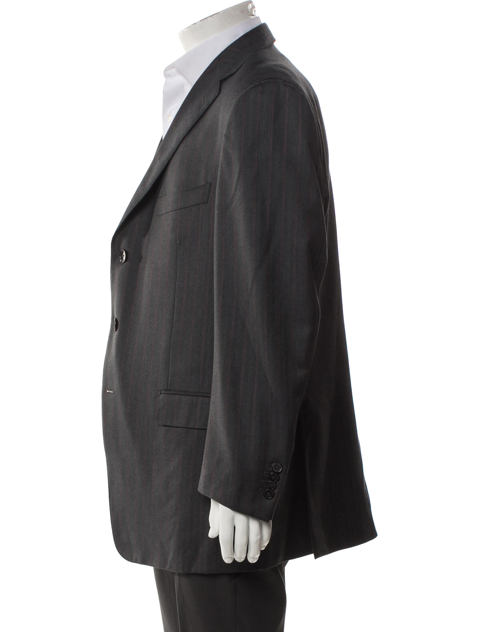 Ermenegildo Zegna Wool Striped Blazer