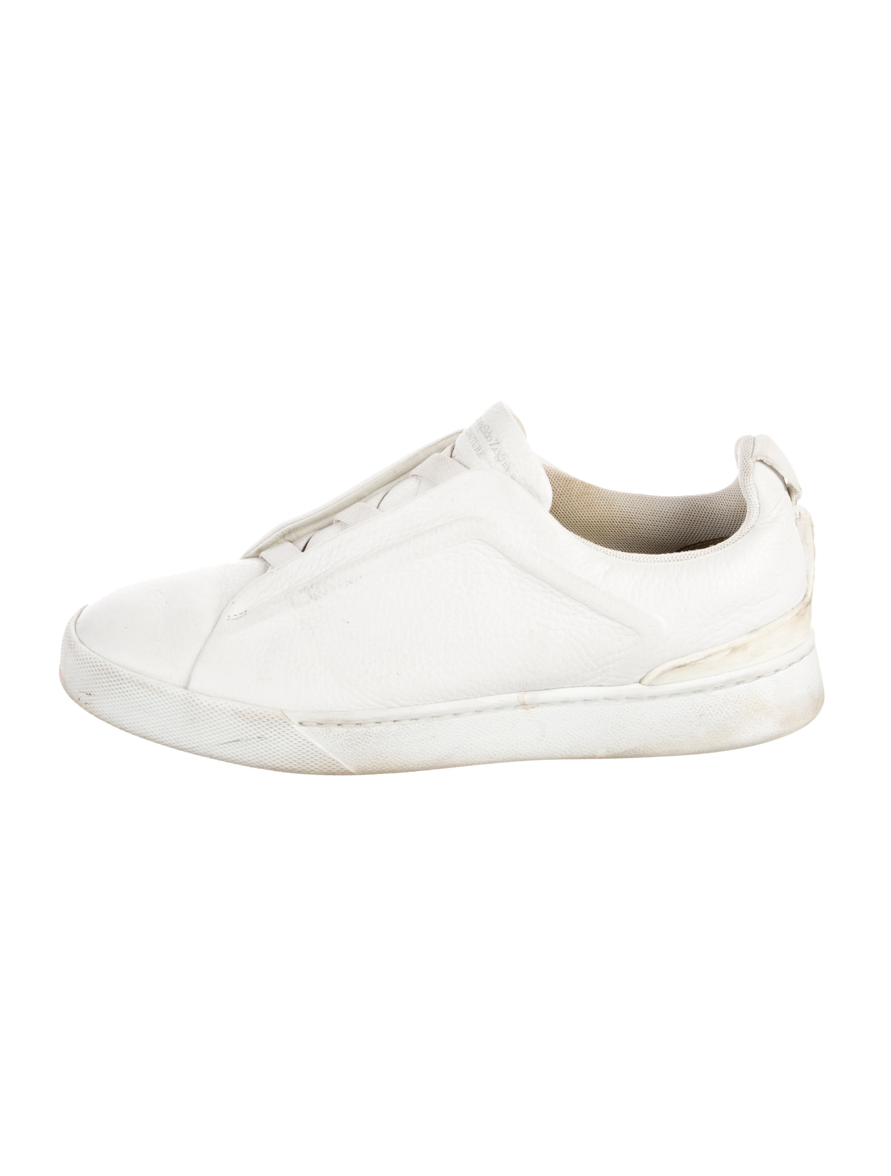Ermenegildo Zegna Leather Sneakers