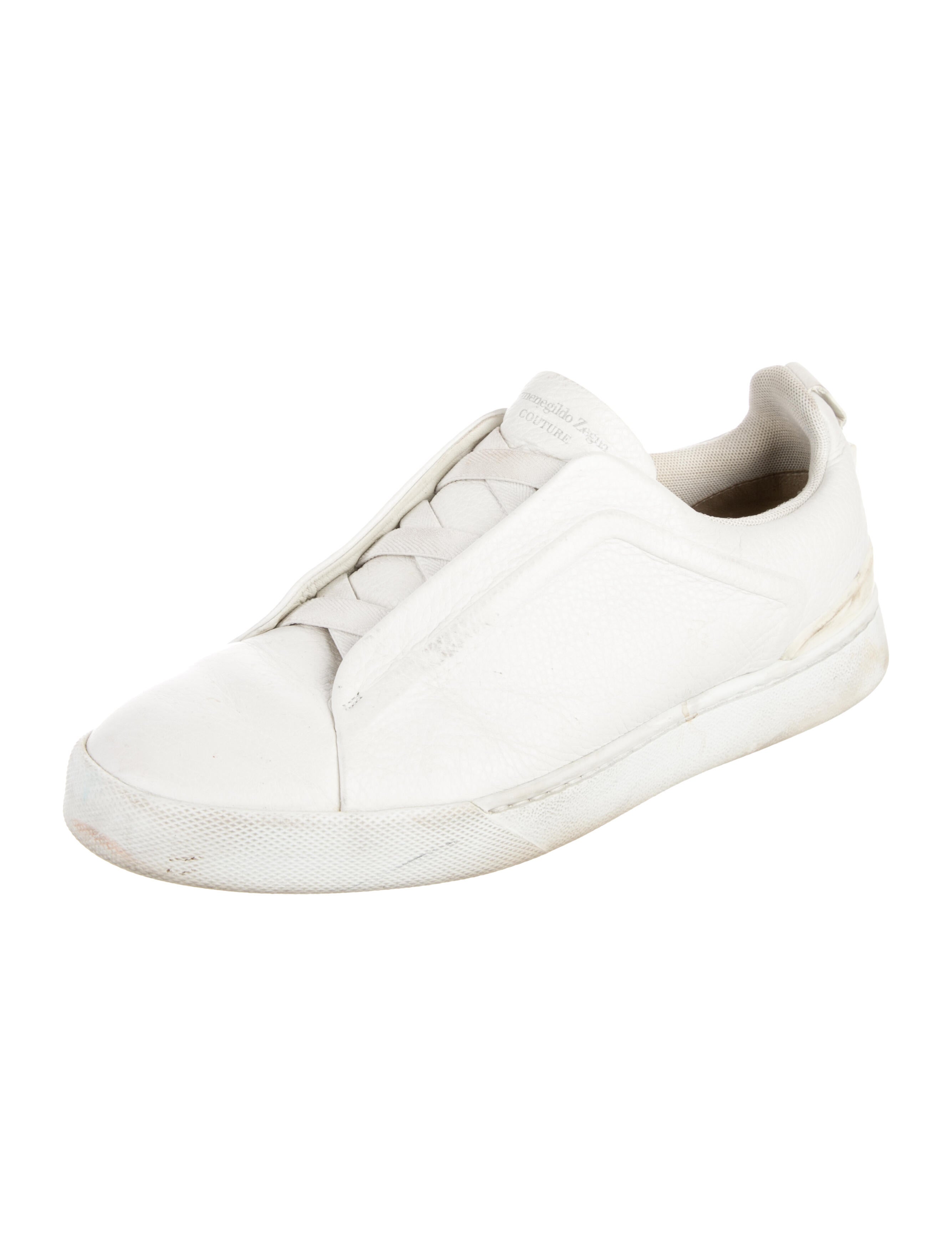 Ermenegildo Zegna Leather Sneakers
