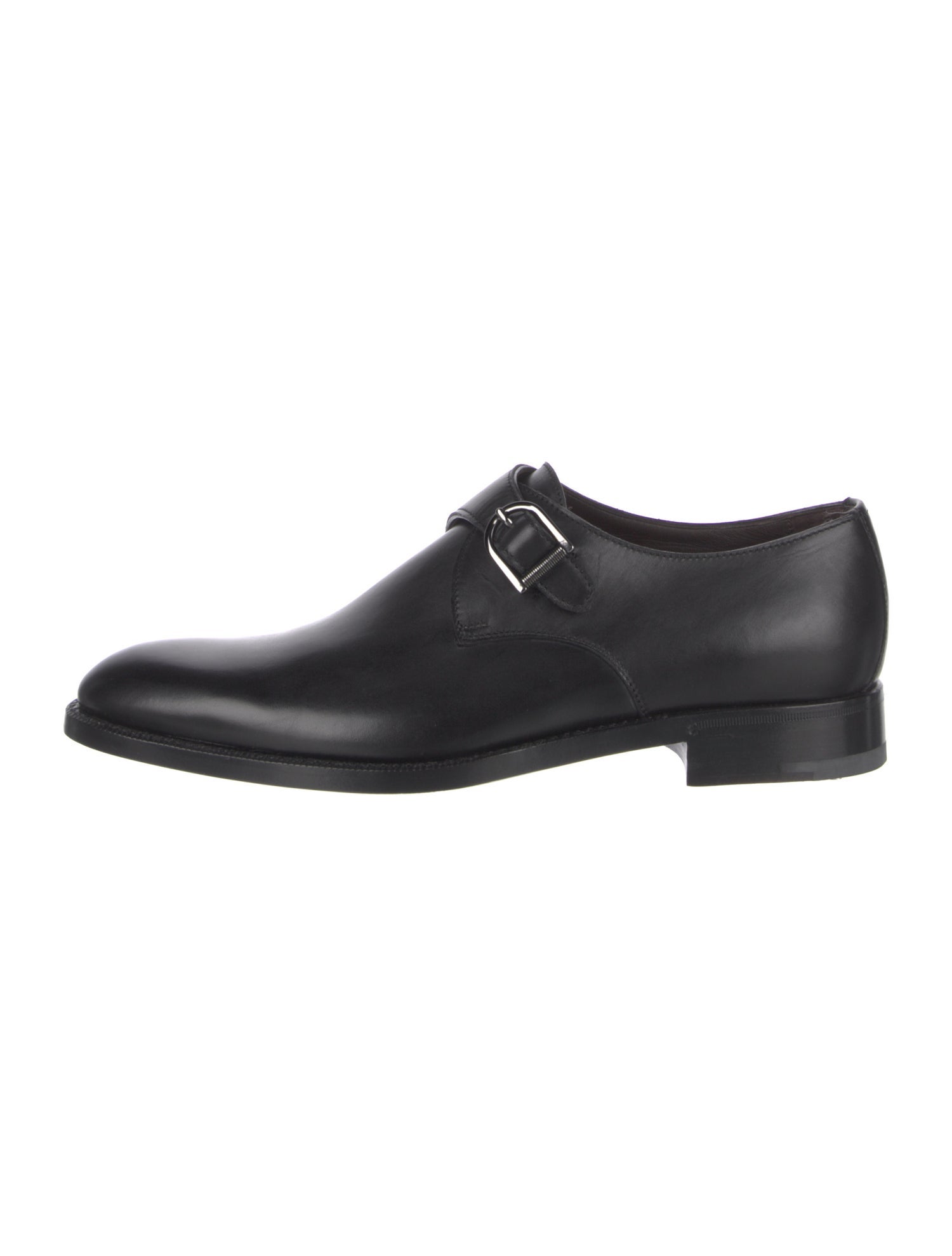 Ermenegildo Zegna Leather Monk Straps