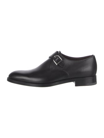 Ermenegildo Zegna Leather Monk Straps