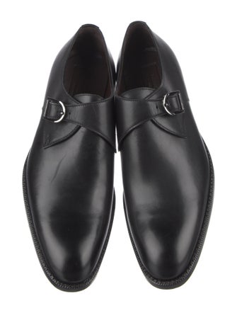 Ermenegildo Zegna Leather Monk Straps