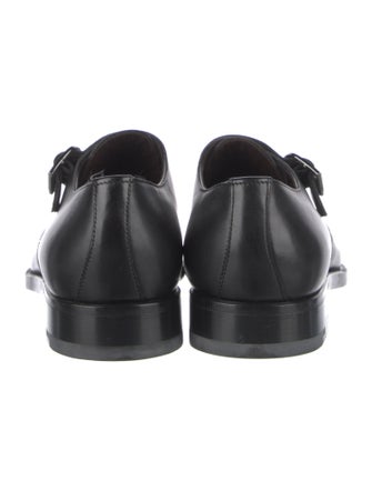 Ermenegildo Zegna Leather Monk Straps