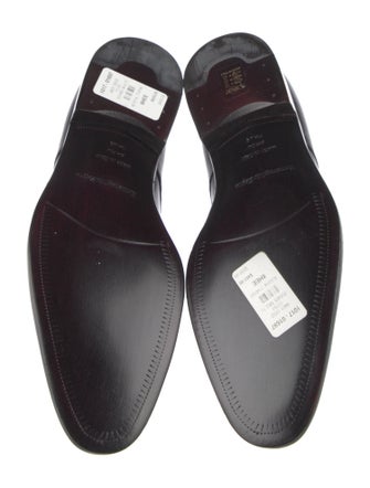 Ermenegildo Zegna Leather Monk Straps
