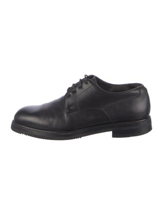 Ermenegildo Zegna Leather Derby Shoes