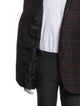 Ermenegildo Zegna Wool Plaid Print Blazer