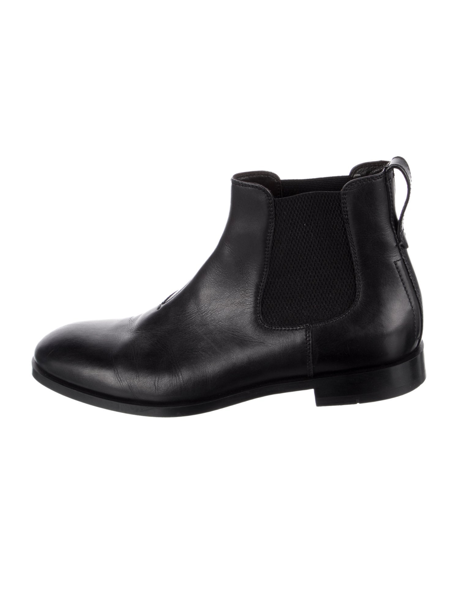 Ermenegildo Zegna Leather Chelsea Boots