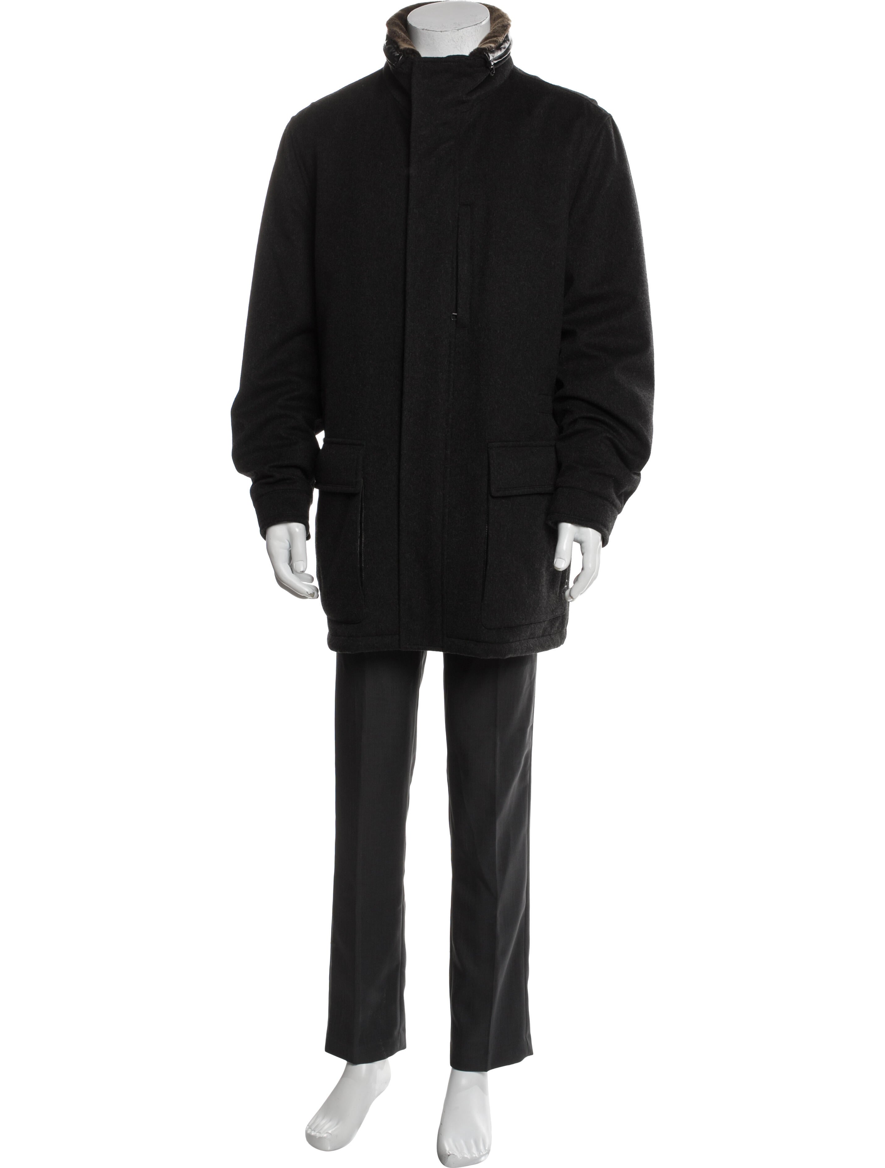 Ermenegildo Zegna Cashmere Parka w/ Tags