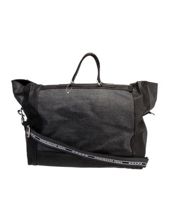 Ermenegildo Zegna Denim Weekender Bag