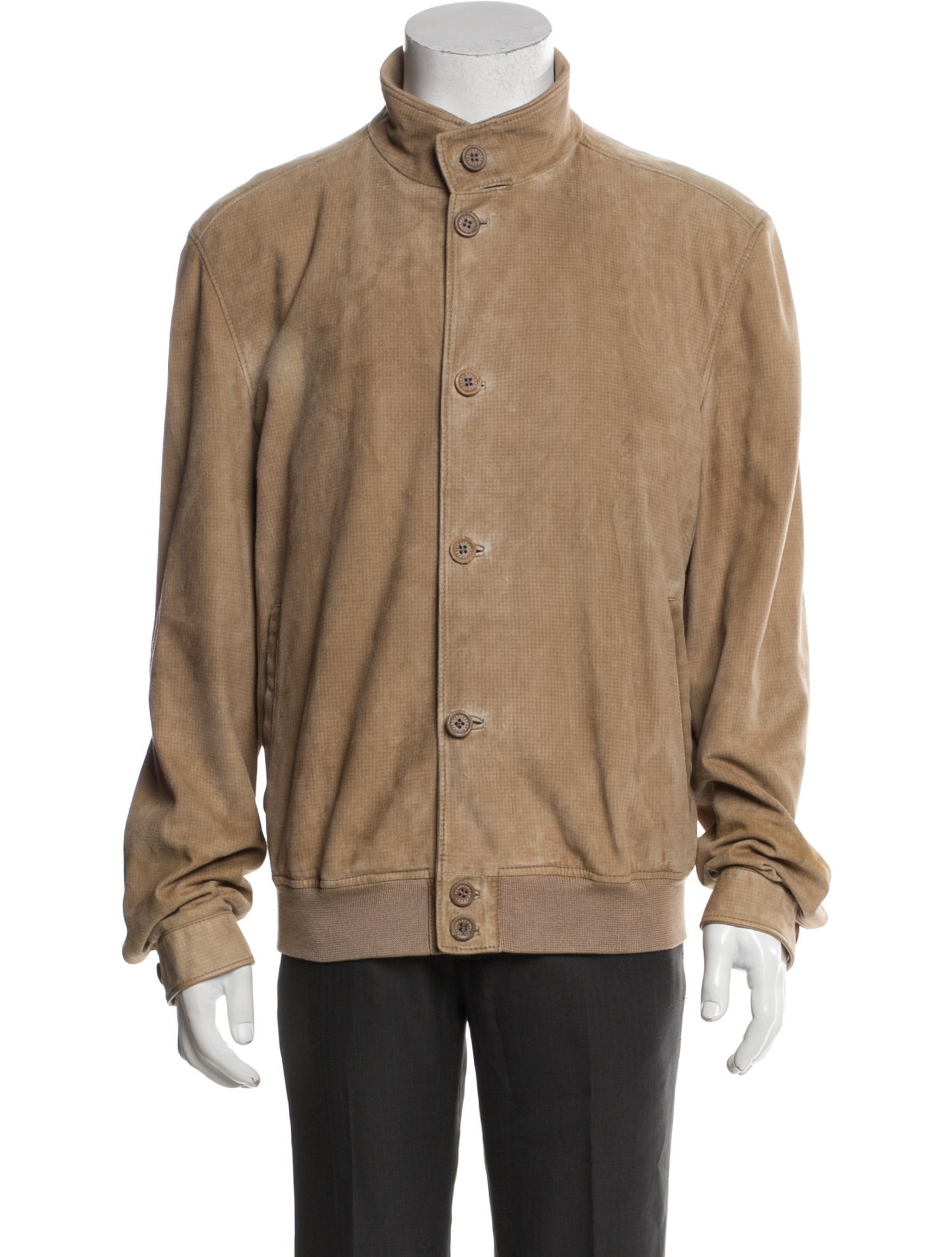 Ermenegildo Zegna Leather Jacket