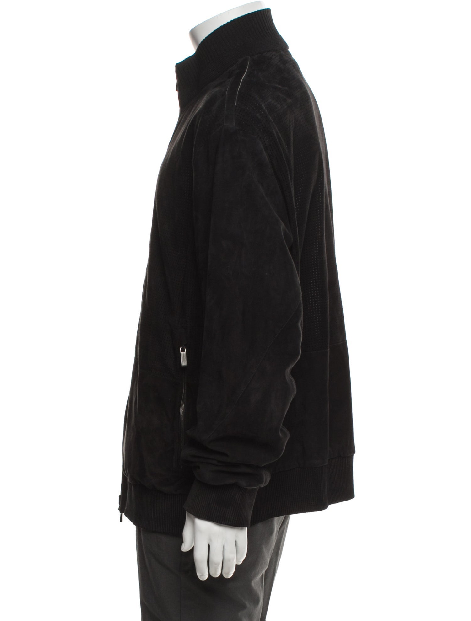 Ermenegildo Zegna Lambskin Bomber Jacket