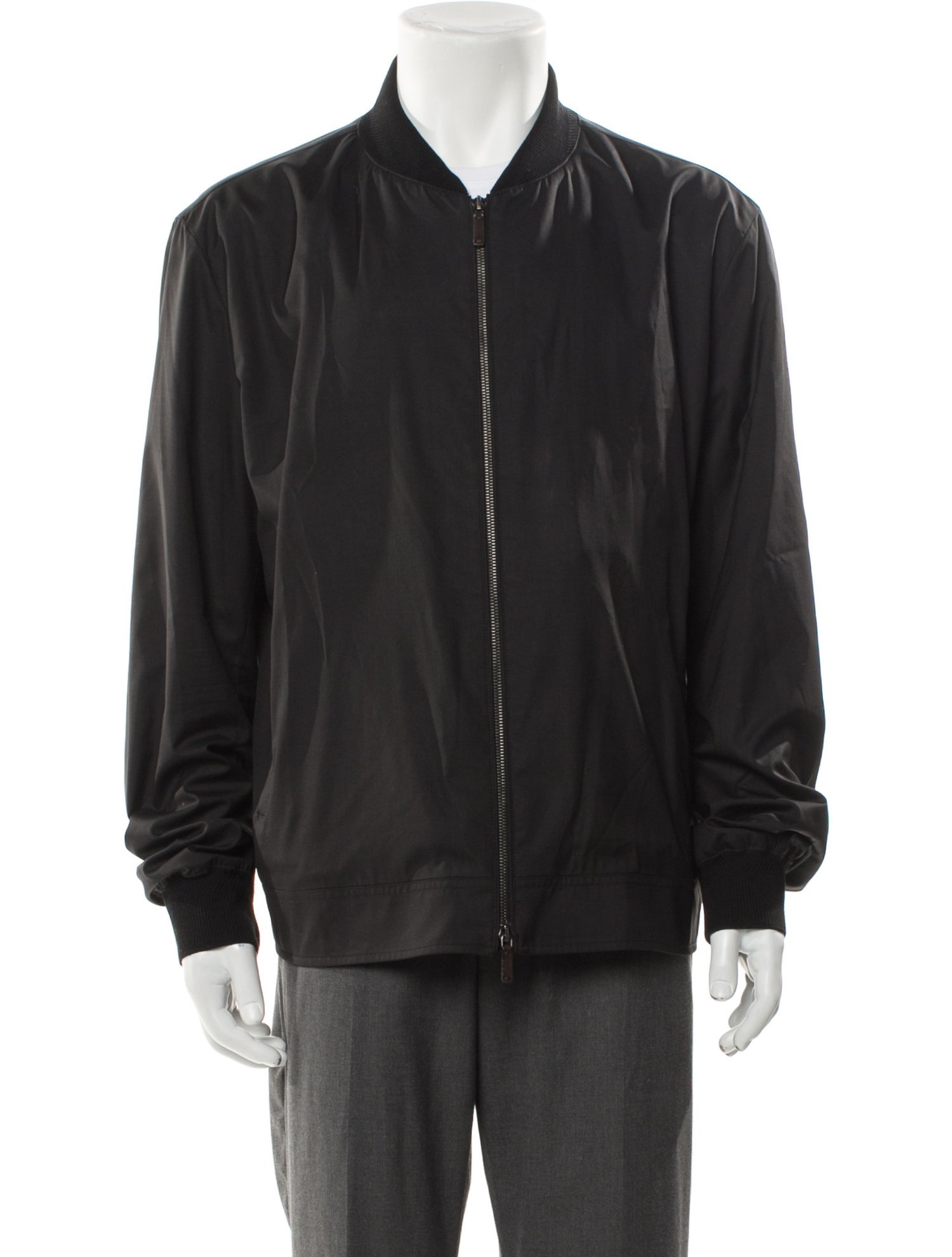 Ermenegildo Zegna Wool Bomber Jacket