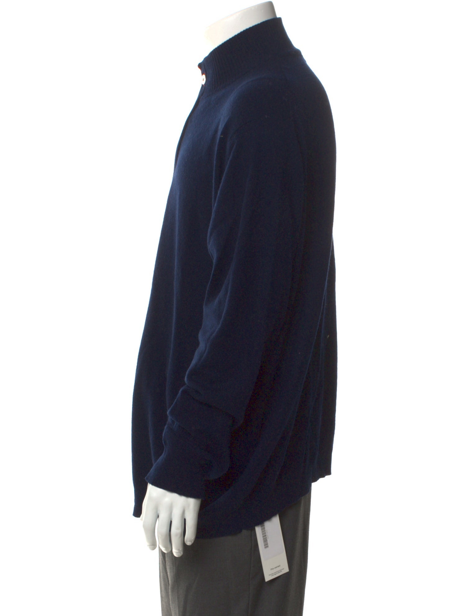 Ermenegildo Zegna Cashmere Turtleneck Polo Sweater