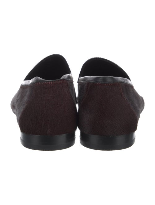 Ermenegildo Zegna Leather Leather Trim Embellishment Loafers