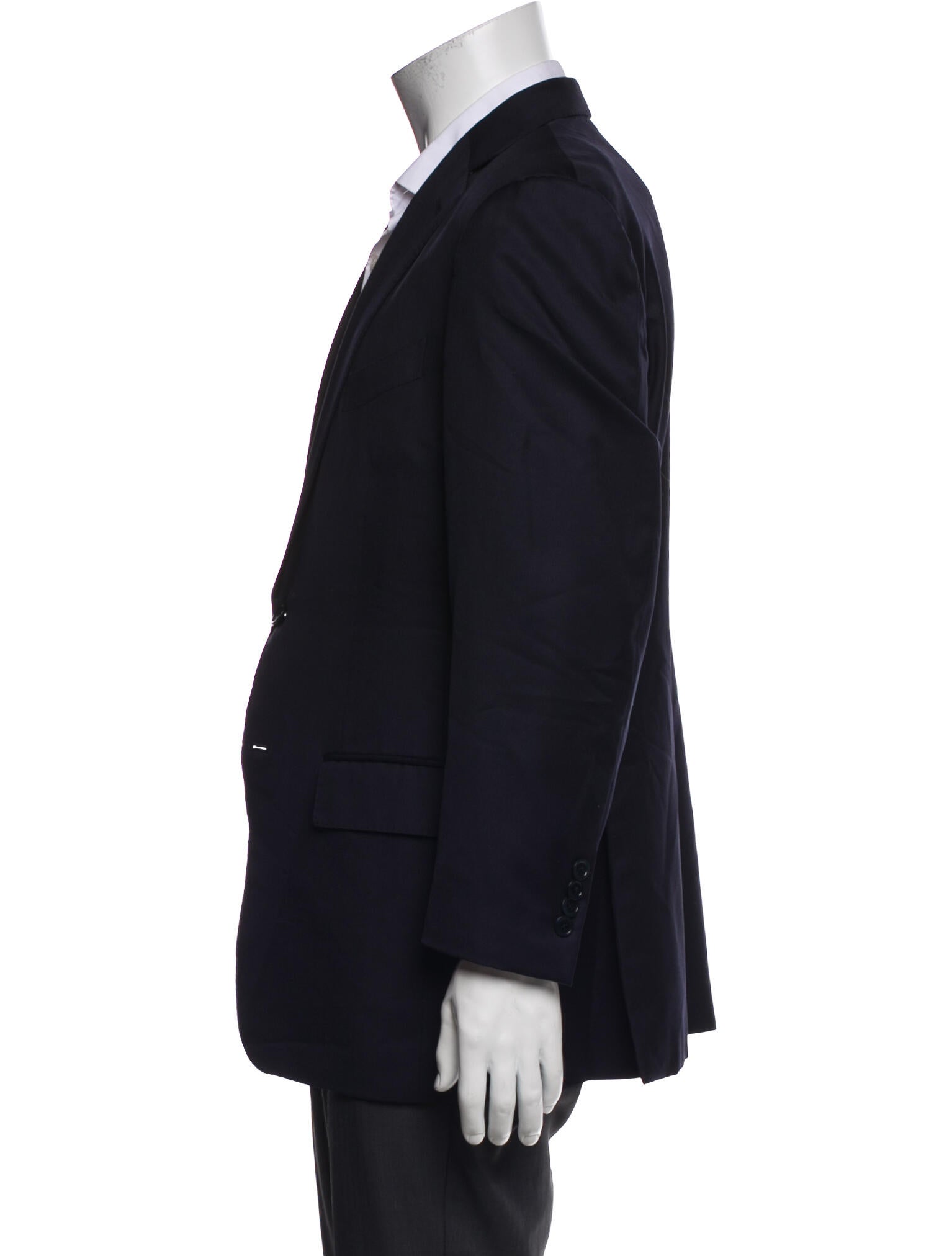 Ermenegildo Zegna Navy Blue Blazer
