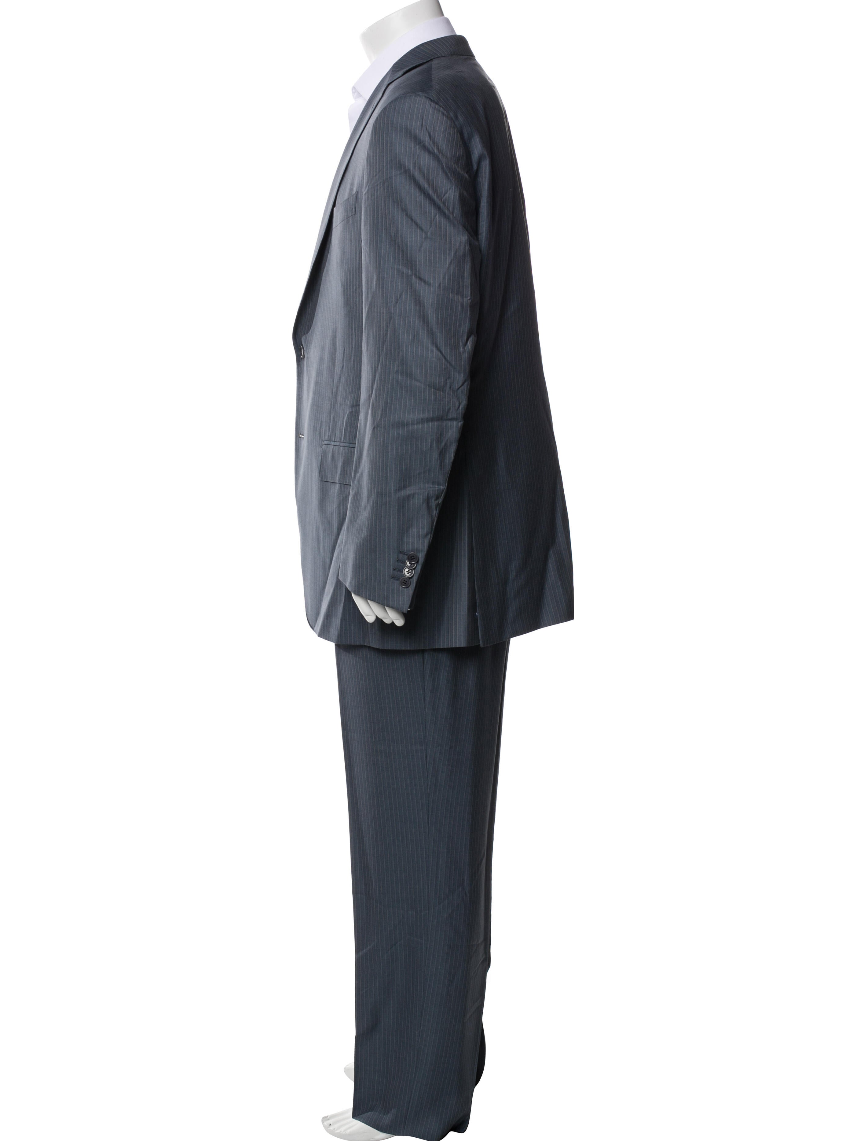 Ermenegildo Zegna Wool Striped Two-Piece Suit