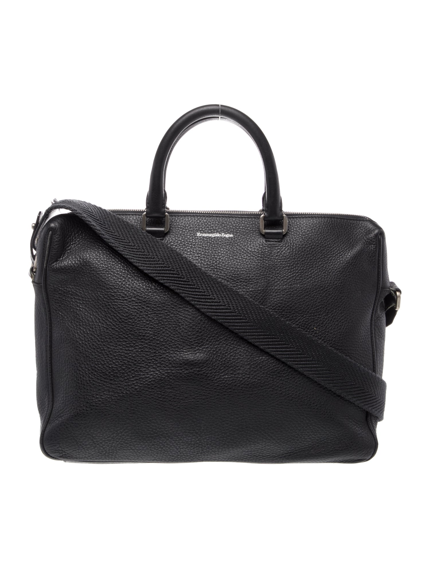 Ermenegildo Zegna Leather Briefcase