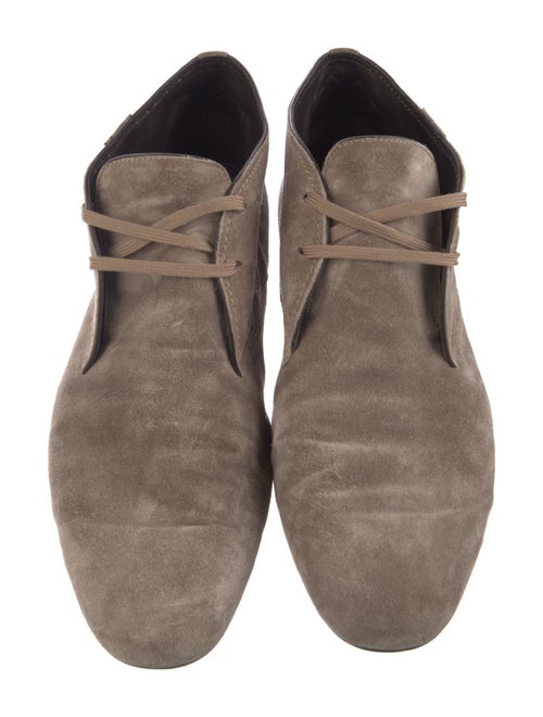 Ermenegildo Zegna Suede Lace-Up Boots