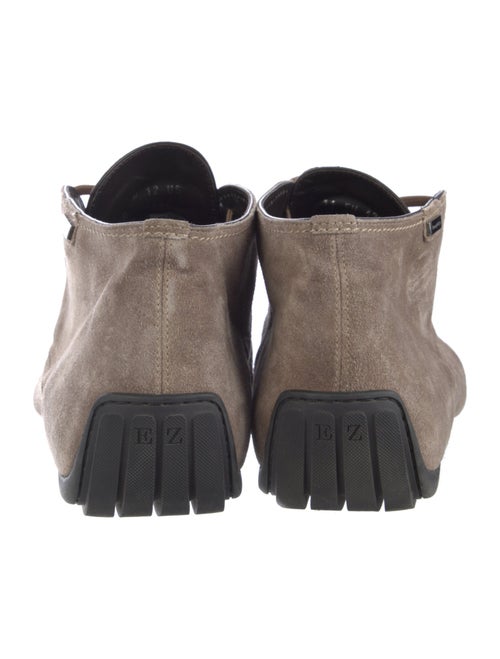 Ermenegildo Zegna Suede Lace-Up Boots