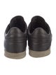 Ermenegildo Zegna Leather Colorblock Pattern Sneakers