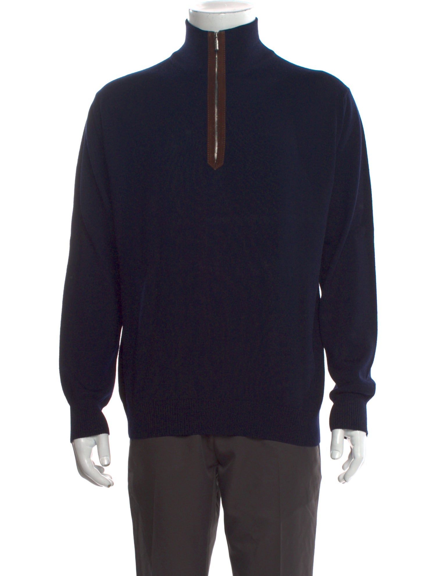 Ermenegildo Zegna Wool Mock Neck Pullover
