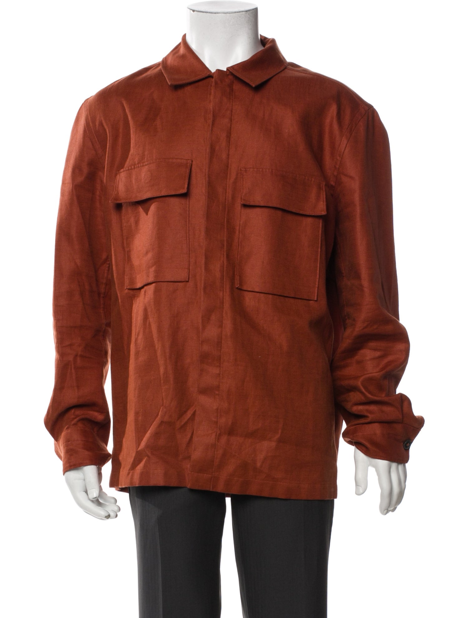 Ermenegildo Zegna Linen Utility Jacket