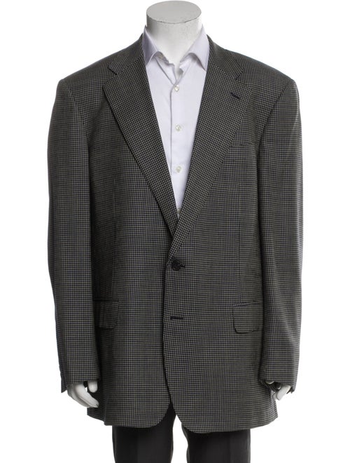 Ermenegildo Zegna Plaid Print Blazer