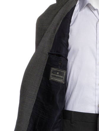 Ermenegildo Zegna Plaid Print Blazer