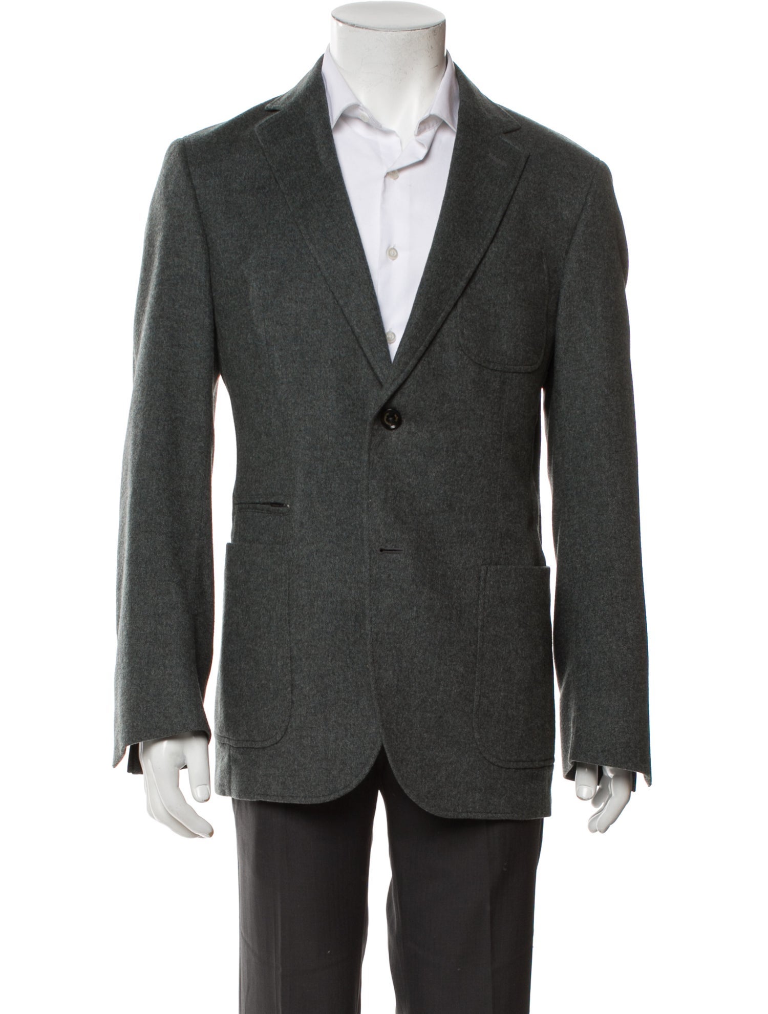 Ermenegildo Zegna Wool Peacoat