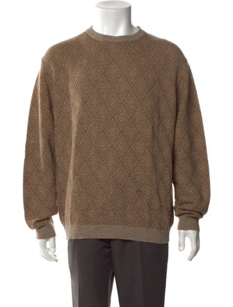 Ermenegildo Zegna Crew Neck Long Sleeve Pullover