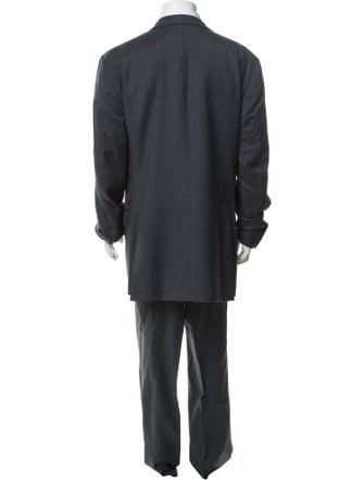 Ermenegildo Zegna Wool Striped Two-Piece Suit