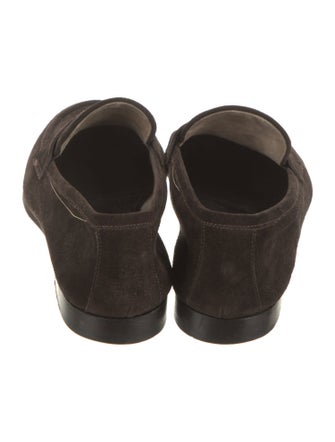 Ermenegildo Zegna Suede Dress Loafers