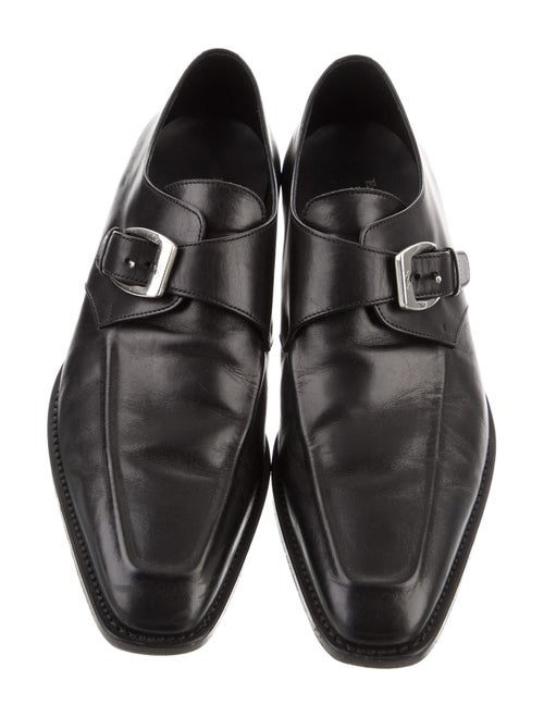 Ermenegildo Zegna Leather Monk Straps