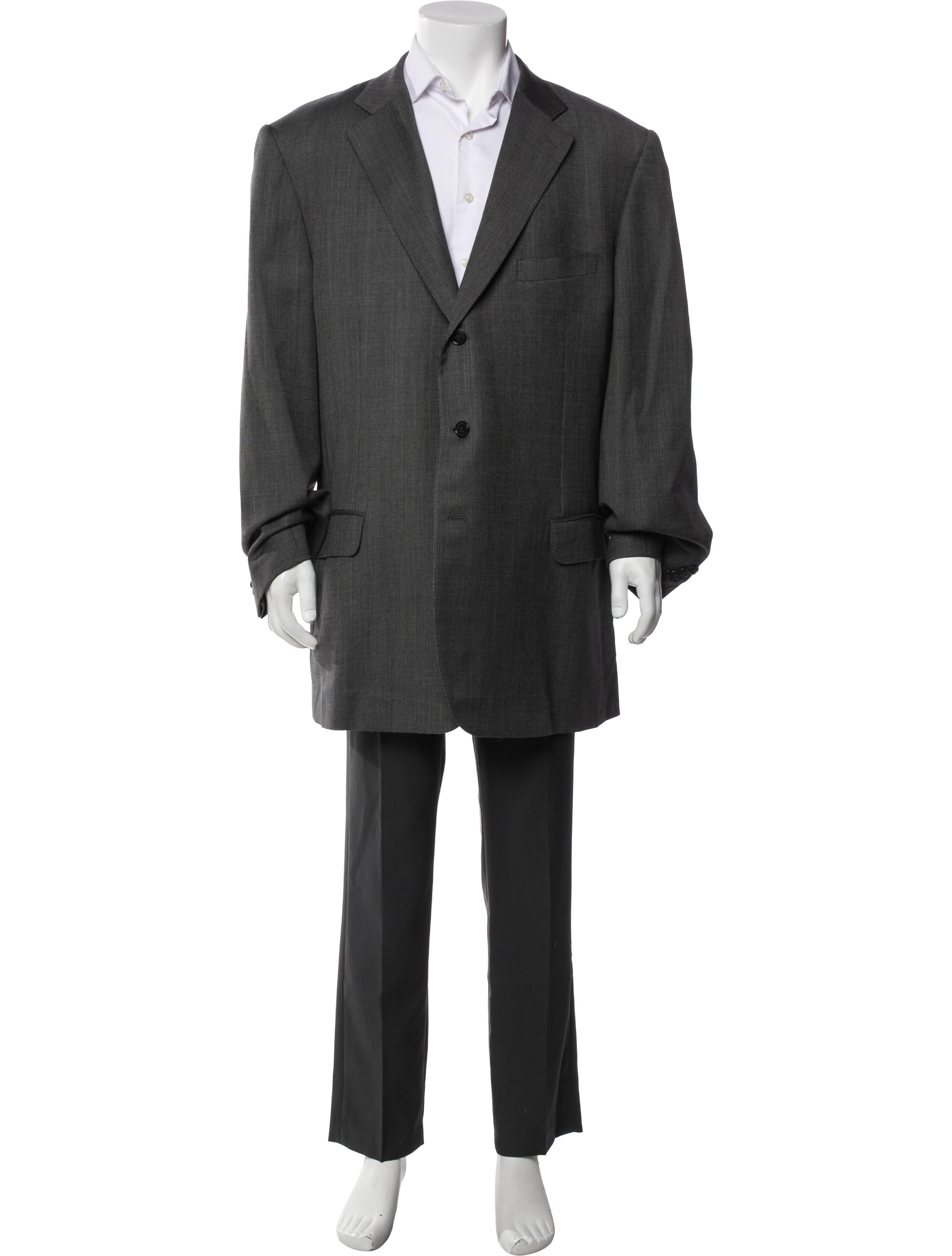 Ermenegildo Zegna Wool Patterned Blazer