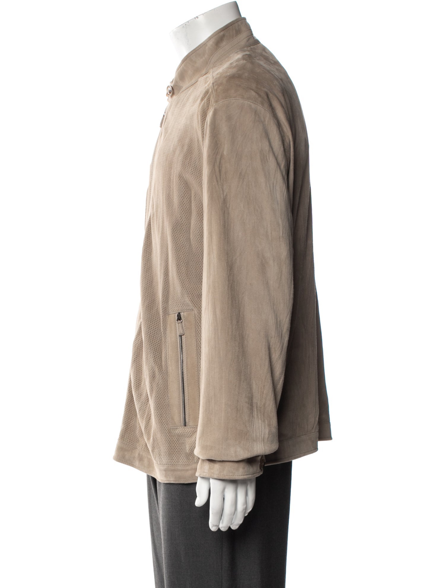 Ermenegildo Zegna Leather Jacket