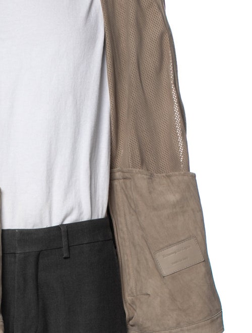 Ermenegildo Zegna Leather Jacket