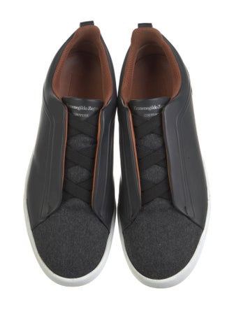 Ermenegildo Zegna Leather Sneakers